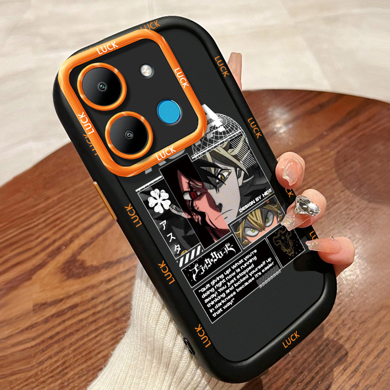 เคสสำหรับ Infinix Smart 7 Tecno POP 7 4G POP 7 Pro 4G เคสโทรศัพท์ตัวเอกอนิเมะกันกระแทก - รูปที่ 4