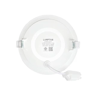 LAMPTAN ดาวน์ไลท์ LED ULTRA SLIM PC 6 นิ้ว 12 วัตต์ COOL WHITE สีขาว จัดส่งโดย HomePro