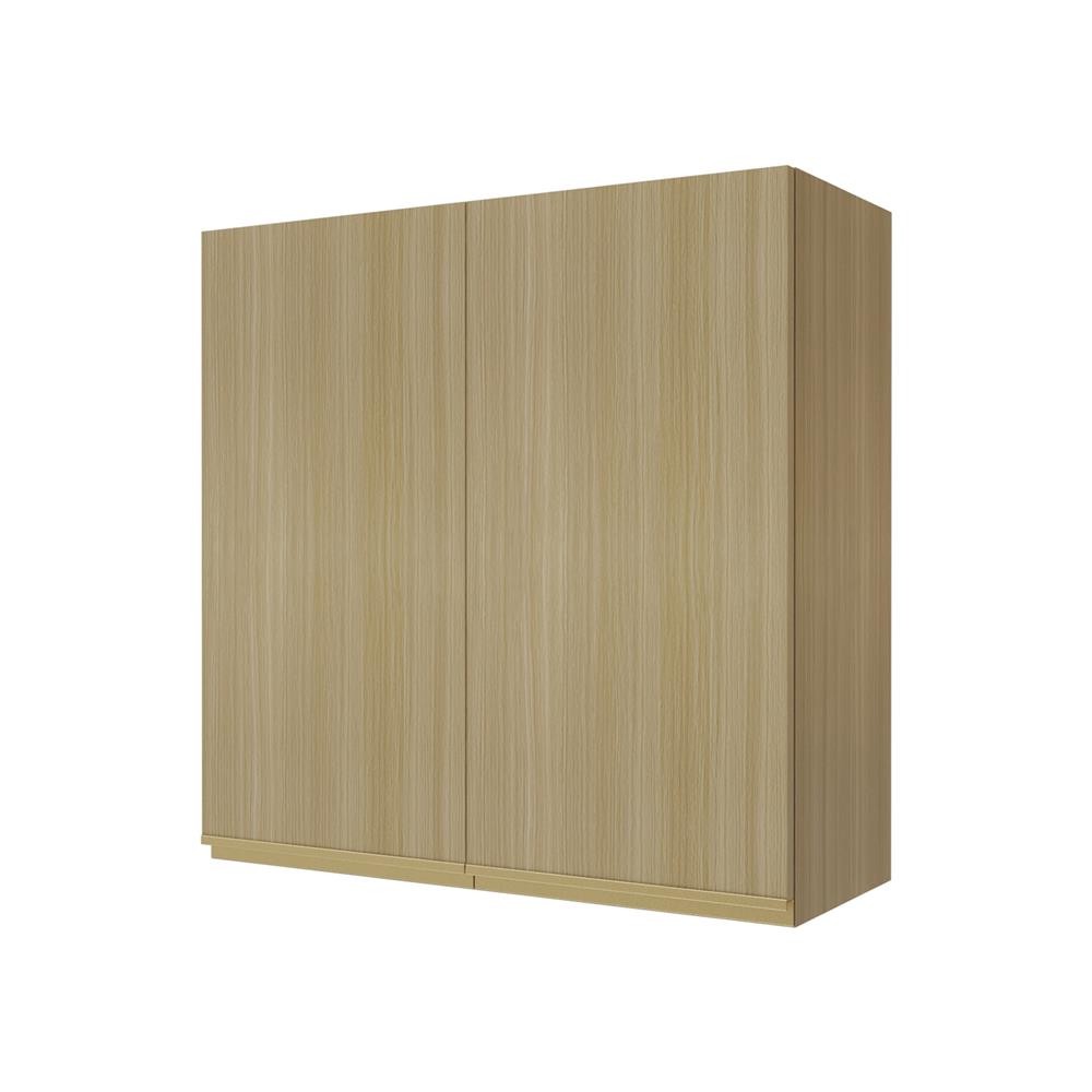 HomePro ตู้แขวนคู่  SILKY WOODS 80x80 ซม. สีน้ำตาล แบรนด์ JUPITER
