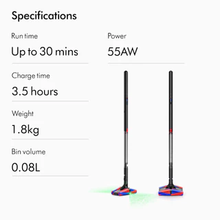 Dyson Pencilvac Fluffycones cleaner เครื่องดูดฝุ่นไร้สาย ไดสัน