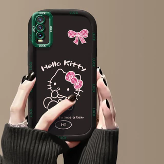 เคสสำหรับ VIVO Y20 Y20i Y20s Y20A Y20G Y12A Y12S Y11s เคสโทรศัพท์แมวกันกระแทกป้องกันการตก