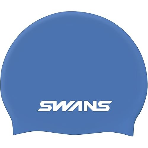 Swans หมวกว่ายน้ําซิลิโคน Sa7 Cobalt Blue Cob
