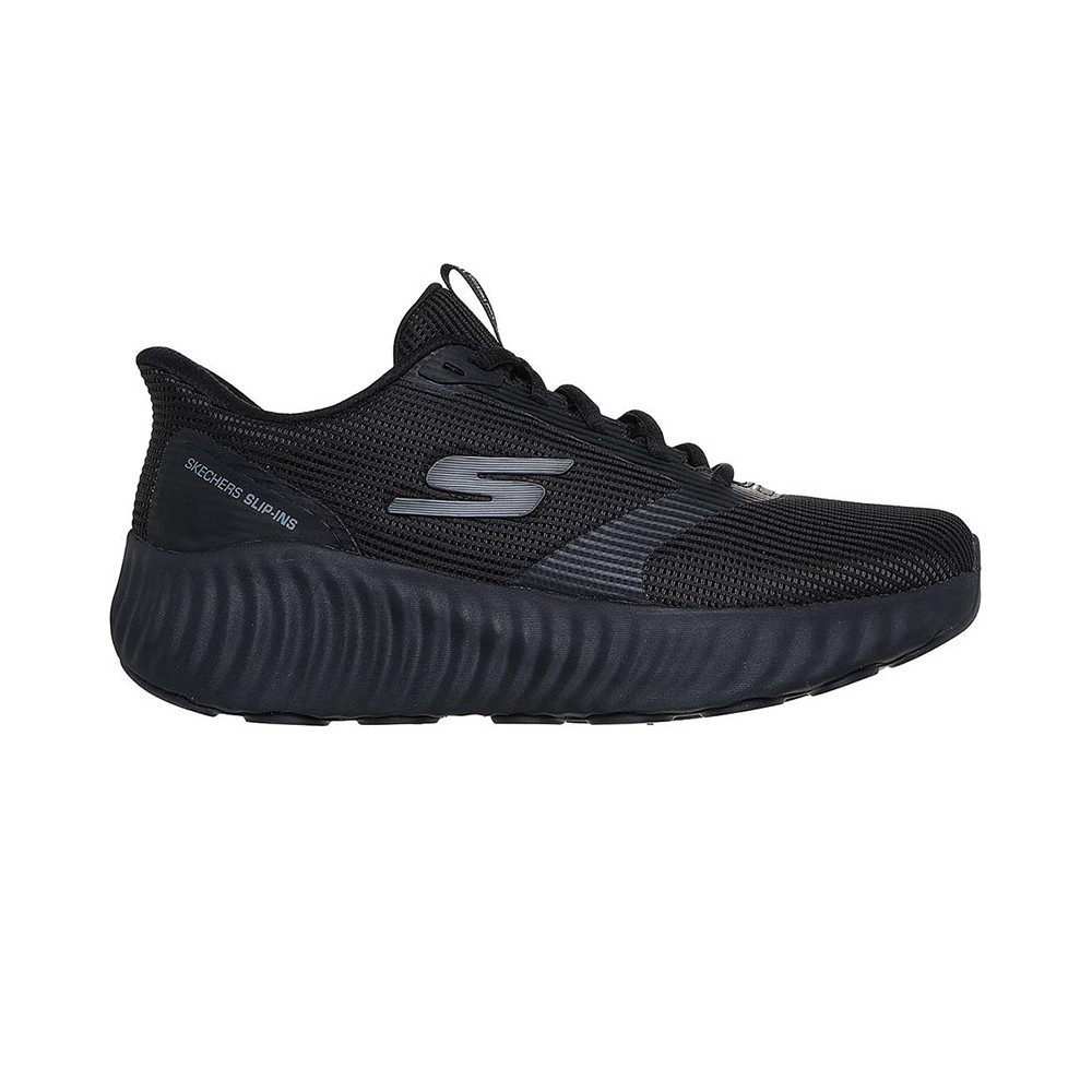 Skechers สเก็ตเชอร์ส รองเท้าผู้ชาย Men Slip-ins Performance GOrun Now Stover Shoes - 220381-BBK Air-Cooled Goga Mat — صورة 8