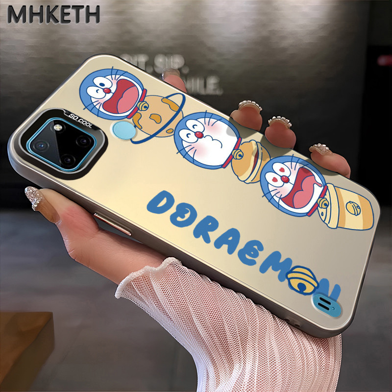 MHKETH เคสสำหรับ Realme C21Y C25Y C21 C12 C25 C25s C15 C11 2020 Narzo 20 30A 50A เคสป้องกันโทรศัพท์ตกสีด้าน
