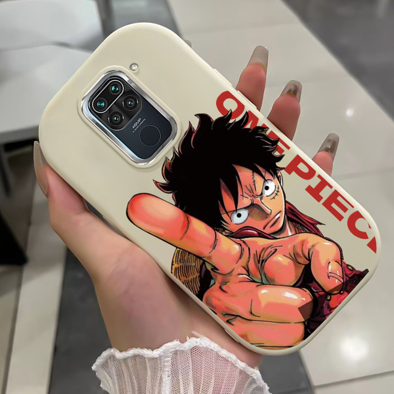 เคสสำหรับ Xiaomi Redmi Note 9 Note 9s Note 9 Pro POCO M2 Pro เคสโทรศัพท์ตัวเอกอนิเมะกันกระแทกกลมและอ้วน