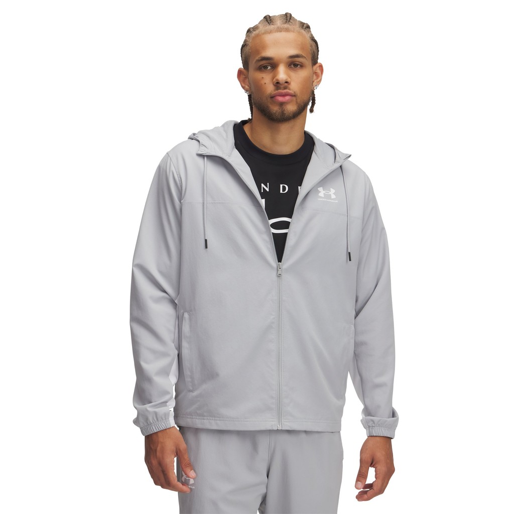 Under Armour เสื้อแจ็คเก็ตกันลมสำหรับผู้ชาย UA Rival Woven — صورة 2