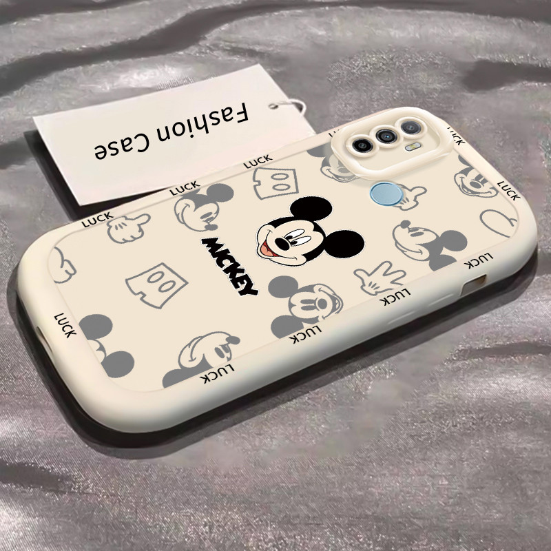 เคสสำหรับ OPPO A53 2020 A33 2020 A53s A32 A11s เคสโทรศัพท์เมาส์น่ารักกันกระแทกป้องกันการตก