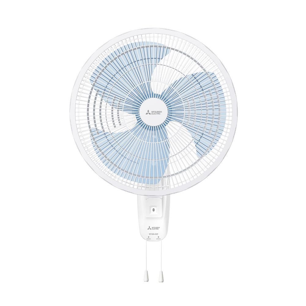 HomePro พัดลมติดผนัง 16 นิ้ว  W16A-GC WHT สีขาว แบรนด์ MITSUBISHI