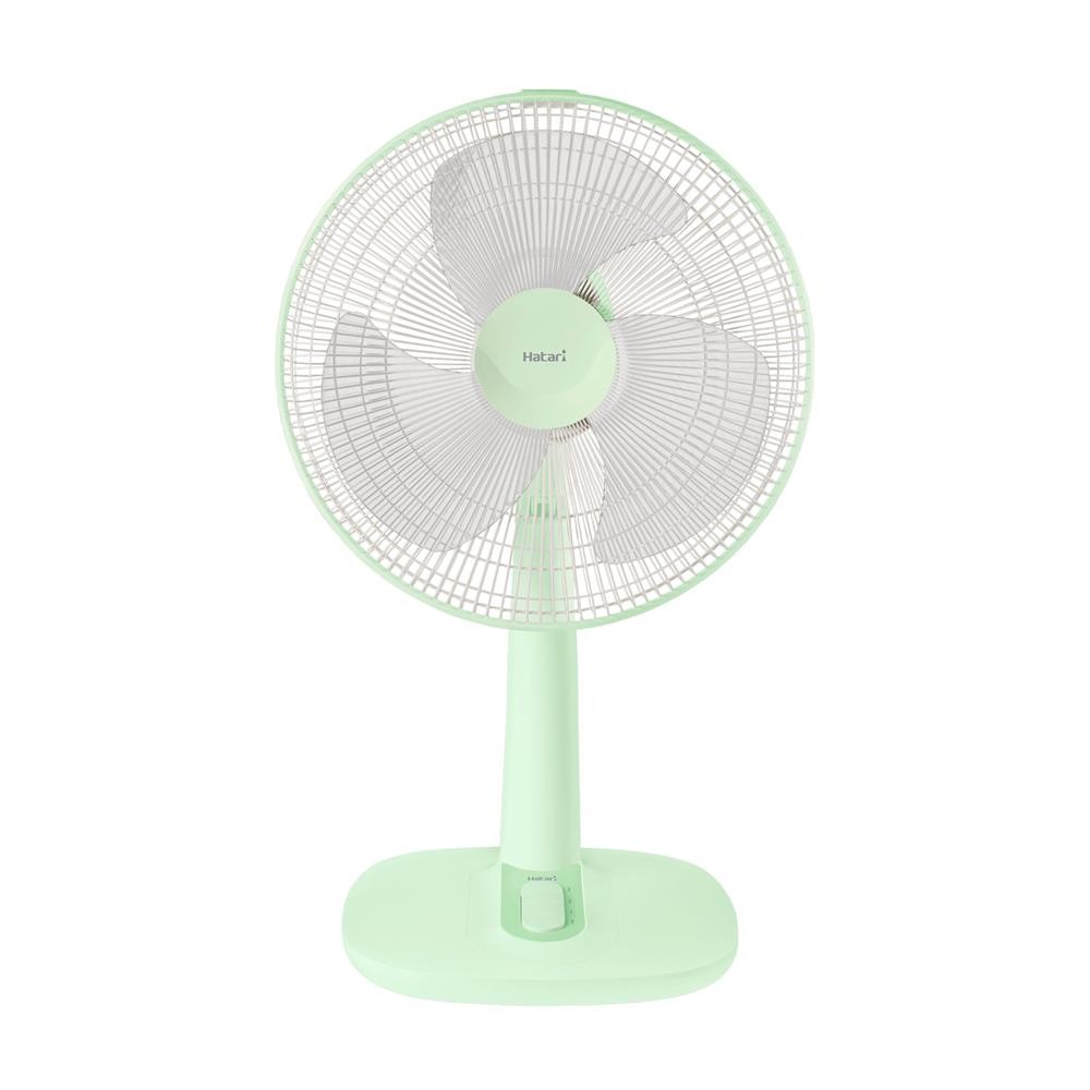 HATARI พัดลมตั้งโต๊ะ 14 นิ้ว T14M1 สีเขียว จัดส่งโดย HomePro