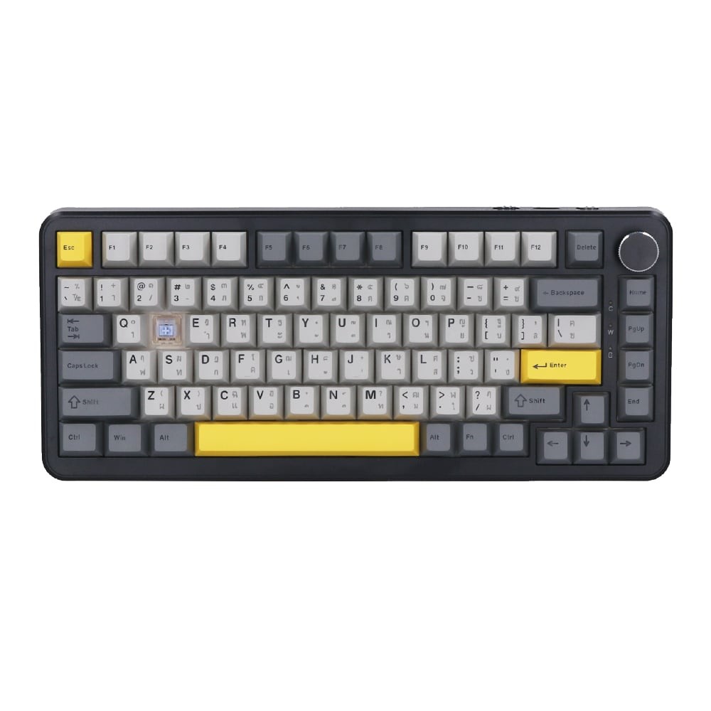 WIRELESS KEYBOARD (คีย์บอร์ดไร้สาย) AJAZZ AK820 MAX STANDARD VERSION (STARRY NIGHT) (GIFT SWITCH RGB