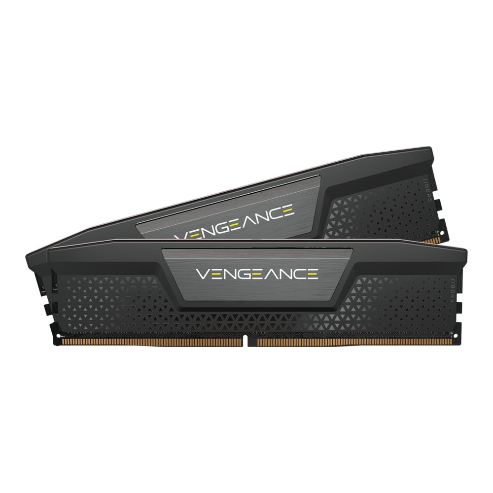 Ram- 96GB (48GBx2) DDR5 5600MHz RAM (หน่วยความจำ) CORSAIR VENGEANCE DDR5 (INTEL XMP) (BLACK) (CMK96G
