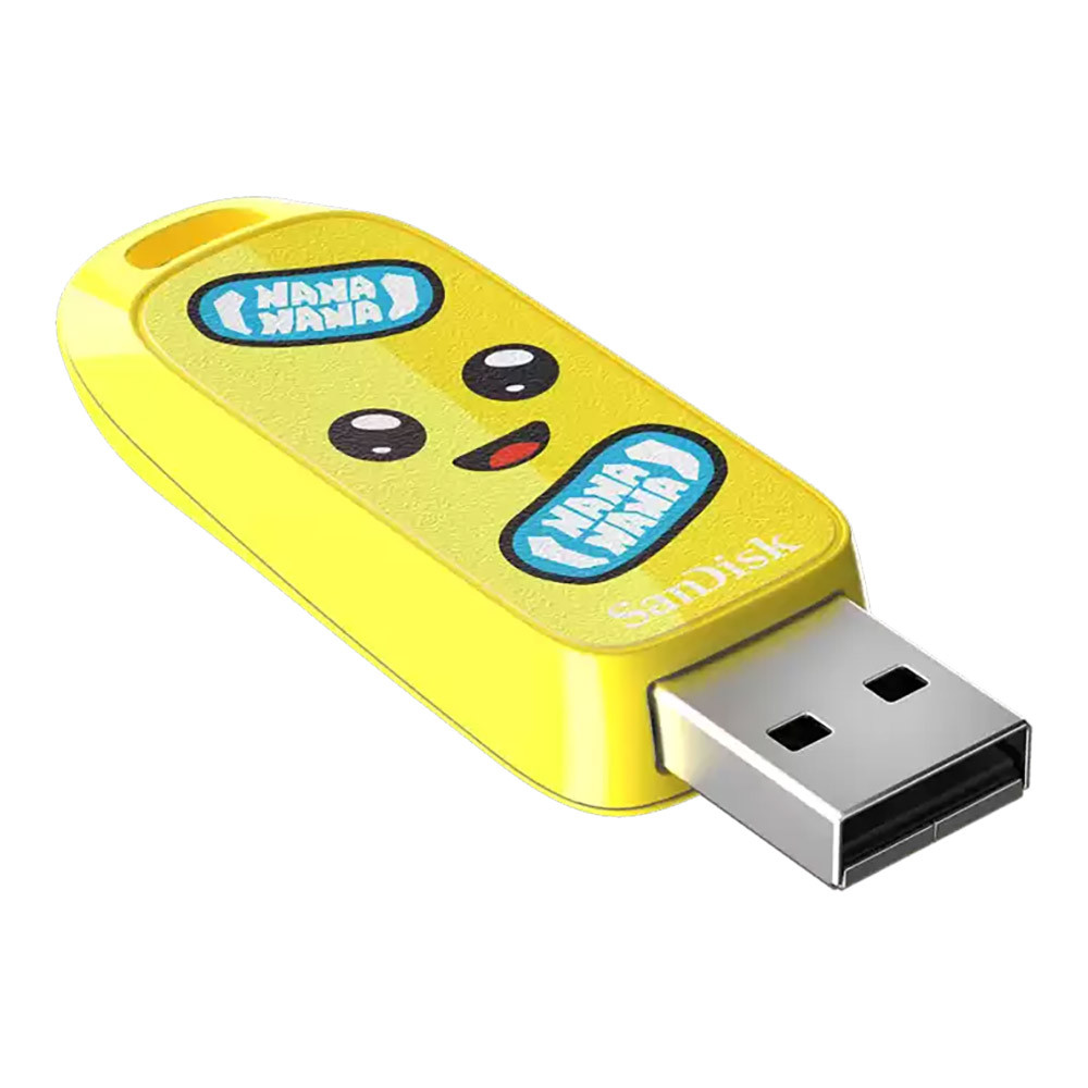 แฟลชไดรฟ์ 256 GB FLASH DRIVE (แฟลชไดร์ฟ) SANDISK FORTNITE PEELY EDITION - YELLOW (SDCZIF-256G-G46)