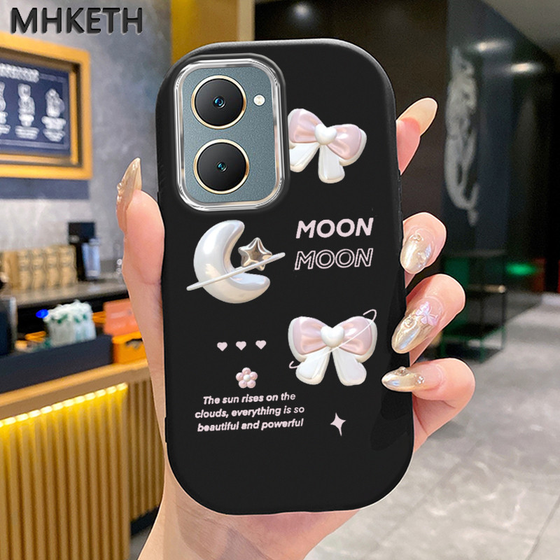 MHKETH เคสสำหรับ VIVO Y03 Y03T Y18 Y18i Y18e Y18T Y37 5G Y28s 5G เคสโทรศัพท์แฟชั่น
