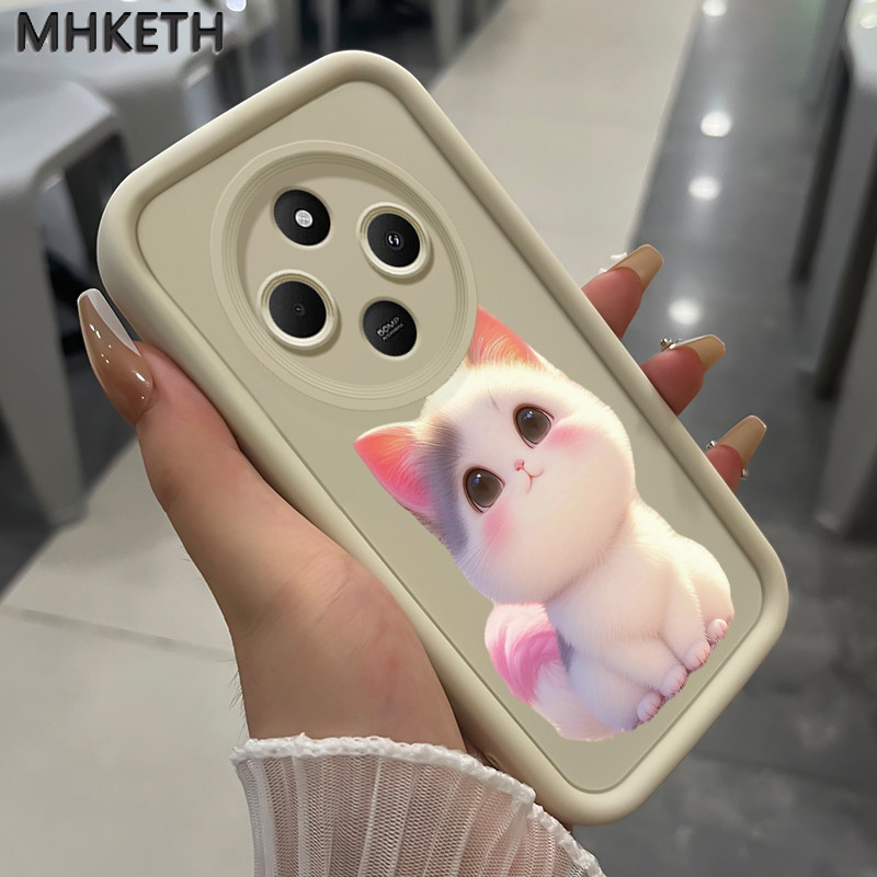 MHKETH เคสสำหรับ Xiaomi Redmi 14C 4G 14C 5G A3 Pro 4G A4 5G POCO C75 เคสโทรศัพท์ซิลิโคนลายมาการองสุดน่ารักยอดนิยม - รูปที่ 2
