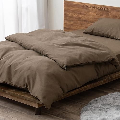 IRIS OHYAMA Iris Oyama ผ้าคลุมผ้านวมวาฟเฟิล Sarasasare คู่ สบาย และน้ําหนักเบาแม้เมื่อเปื่อยใน...
