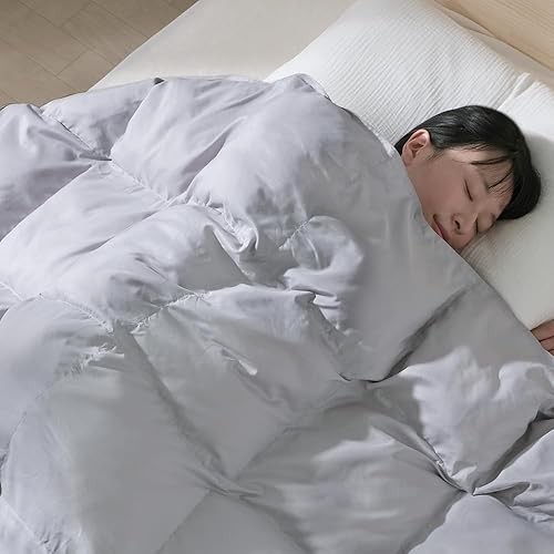 IRIS OHYAMA IRIS OHYAMA Down ผ้านวมเดี่ยว 0.8 กก. หนุนการนอนหลับที่อบอุ่น สัมผัสเรียบลื่น ดูดซับความ