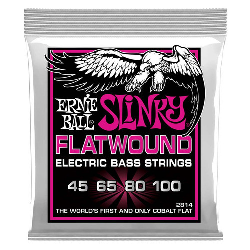ERNIE BALL ERNIE BALL 2814 สายเบส 45-100 FLATWOND SUPER SLINKY Base