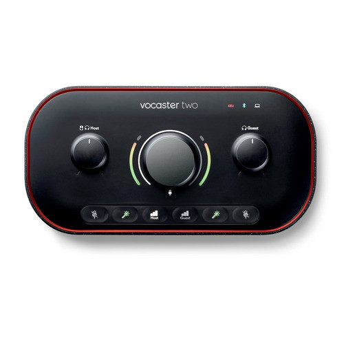 FOCUSRITE Vocaster Two Audio Interface Podcast
