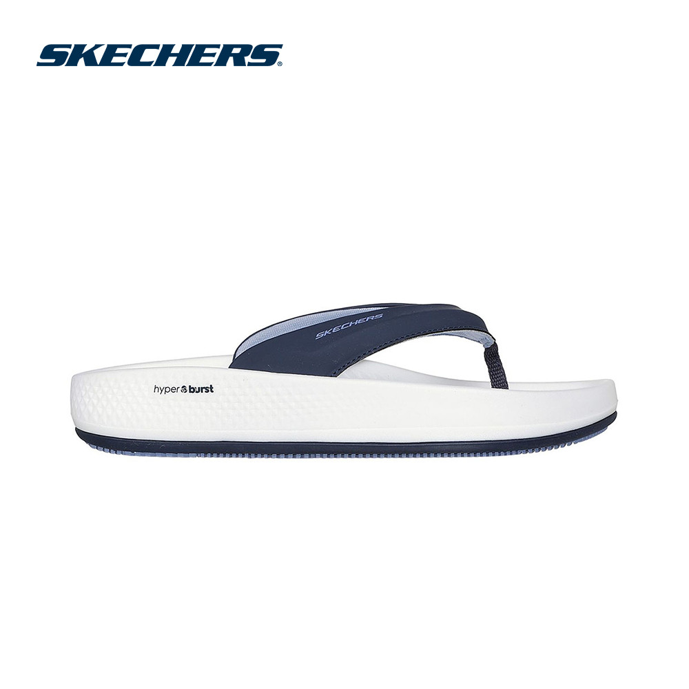 Skechers สเก็ตเชอร์ส รองเท้าแตะผู้หญิง Women Arch Fit On-The-GO Arch Fit Hyper Slide Summer Glow Sandals - 140499-NVY