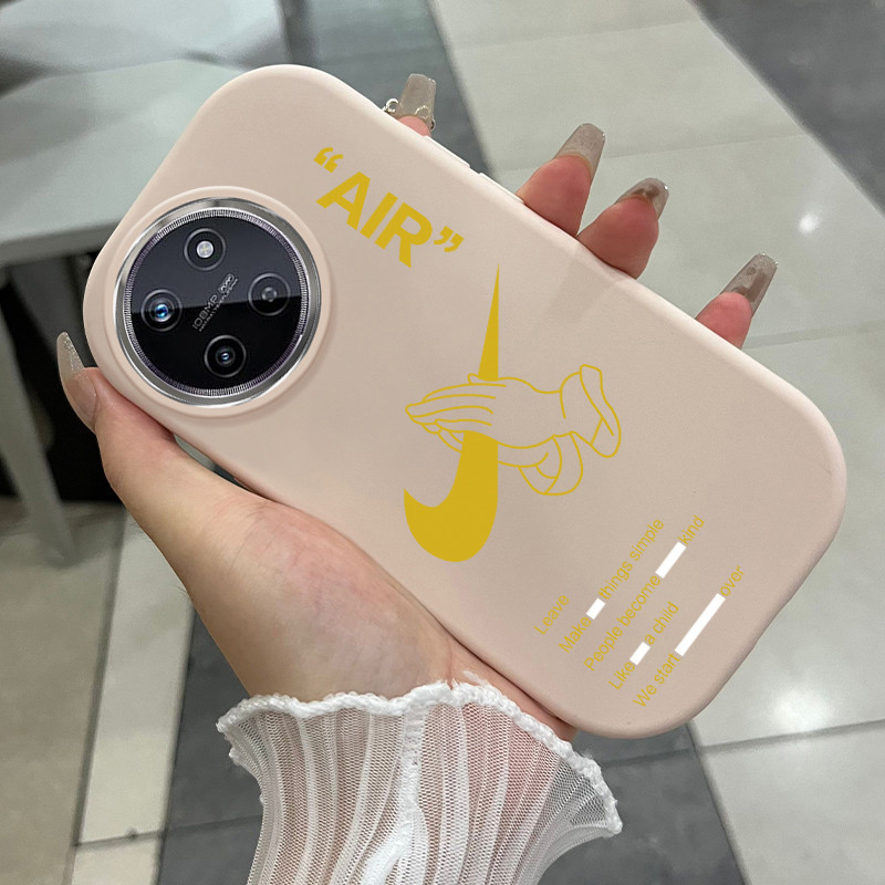 เคสสำหรับ Realme 11 5G 11X 5G C67 5G Narzo 60X 5G เคสโทรศัพท์แนวโน้มกันกระแทกกลมและอ้วน ราคา ถูกที่สุด ดีลบีเคเค แกลเลอรีภาพที่ 3