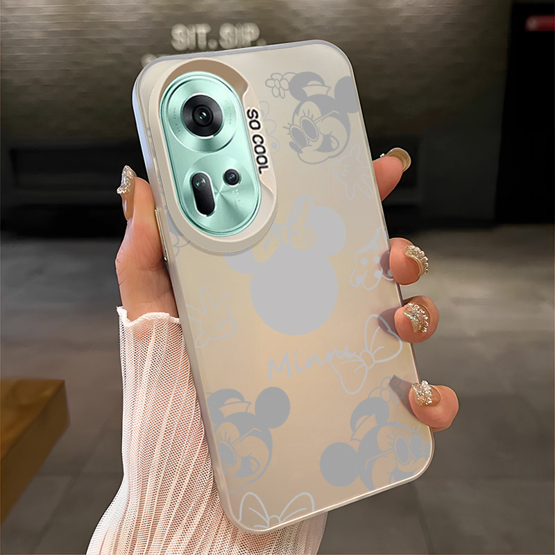 เคสสำหรับ OPPO Reno 11 5G Reno 10 5G Reno 10 Pro 5G Reno 8T 5G เคสโทรศัพท์หนูเปลือกแข็งกันกระแทก