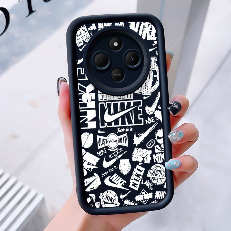 เคสสำหรับ Xiaomi Redmi 14C 4G 14C 5G A3 Pro 4G A4 5G POCO C75 เคสโทรศัพท์แบรนด์อินเทรนด์สามสีซิลิโคนกันกระแทก