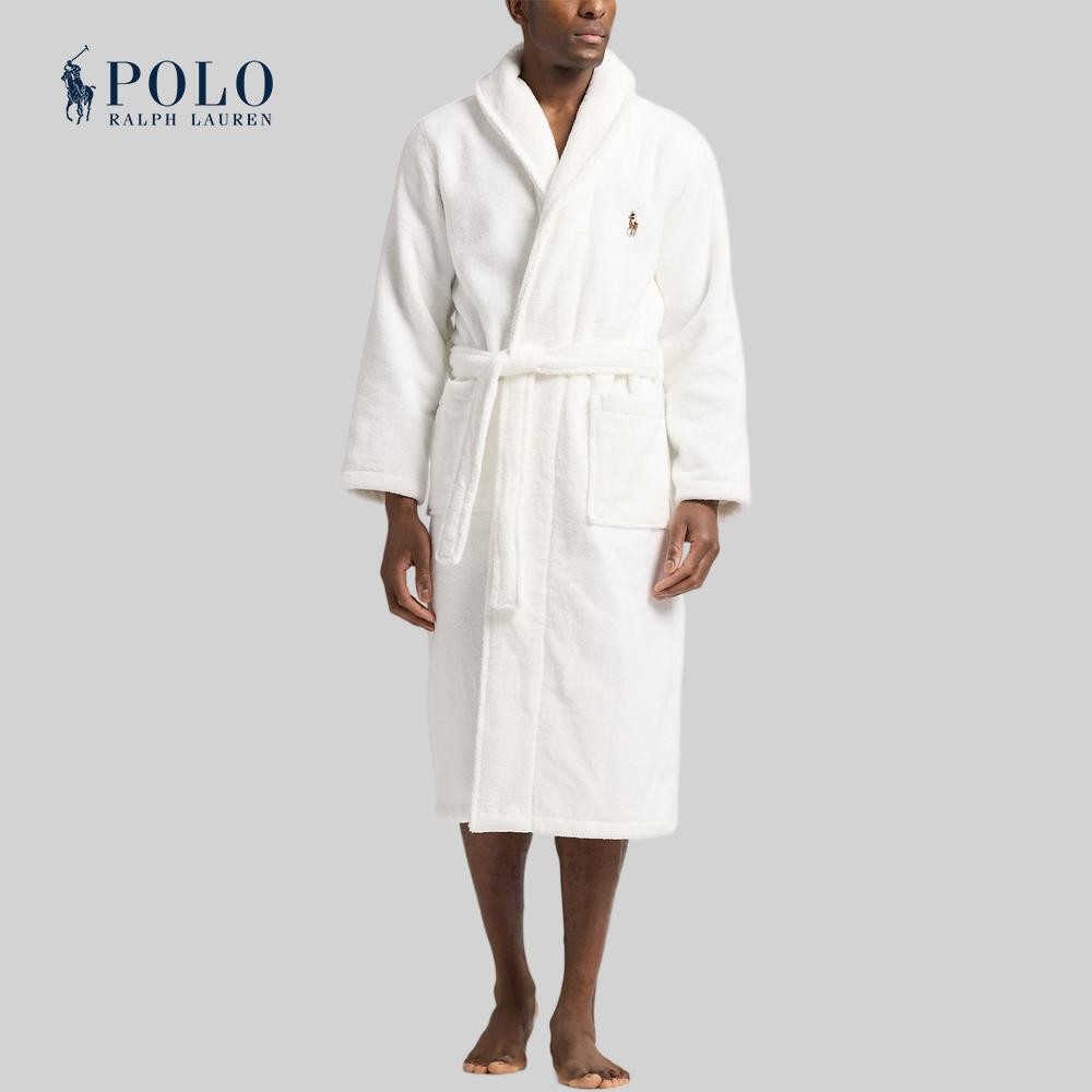 Polo Ralph Lauren เสื้อคลุมอาบน้ำผู้ชาย รุ่น MAPOSLP0N320365 สีขาว