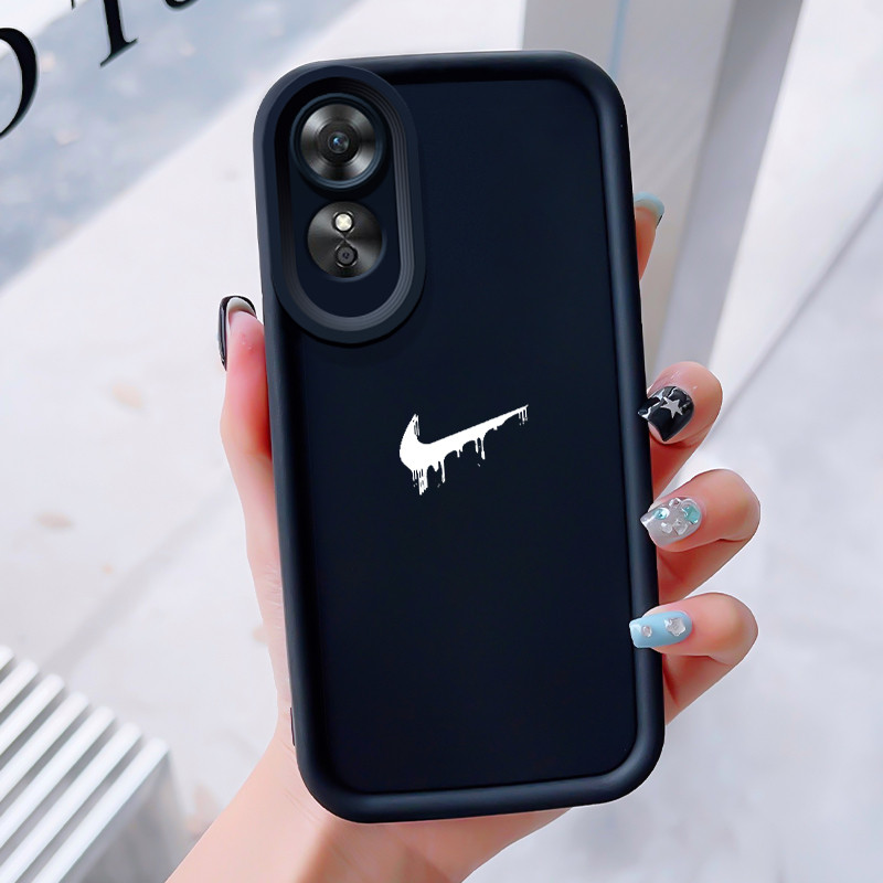 เคสสำหรับ OPPO A17 A17K เคสโทรศัพท์แบรนด์อินเทรนด์กันกระแทก