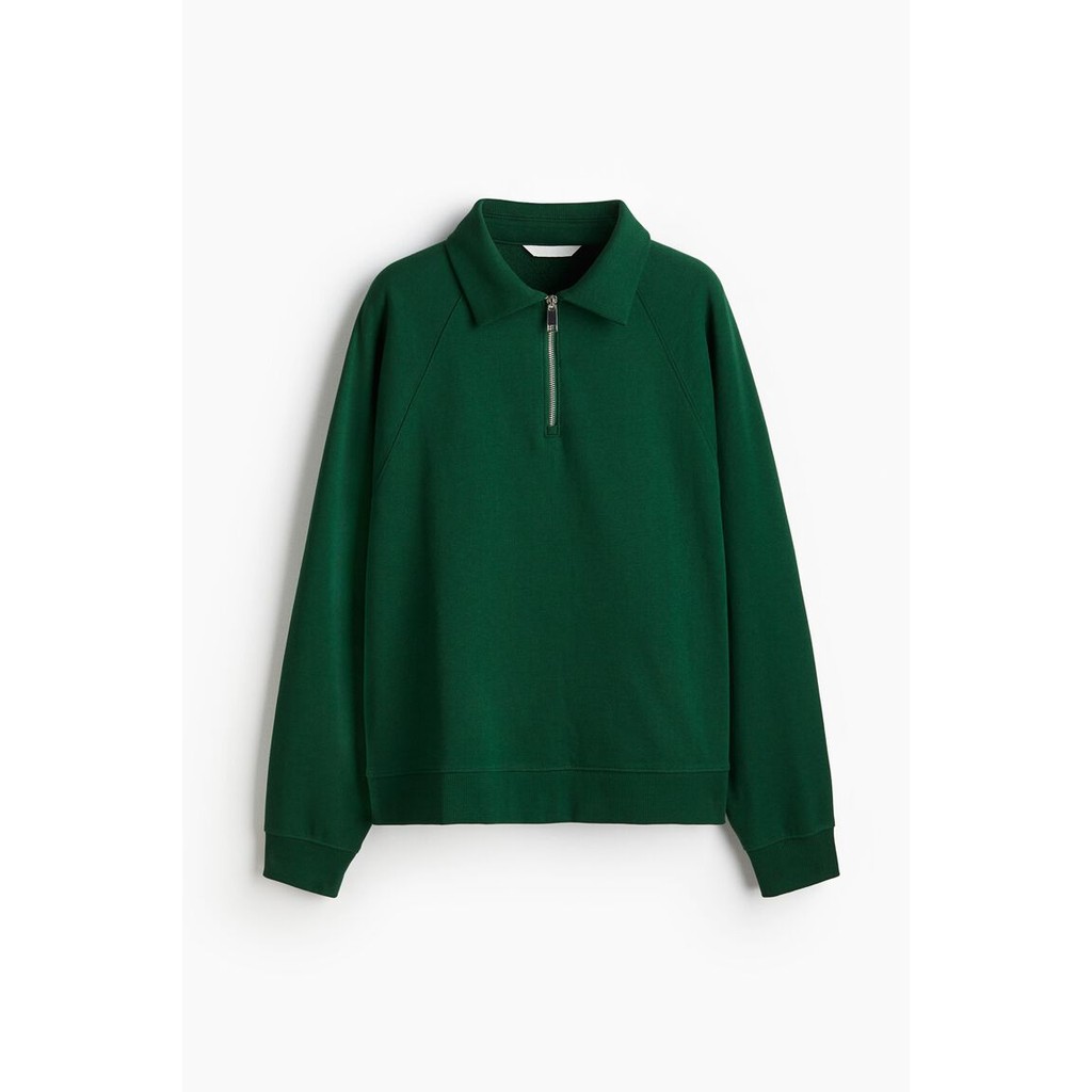 H&M(เอชแอนด์เอ็ม) เสื้อซูเปอร์ไซส์แบบซิปด้านบน ผู้หญิง 1306096