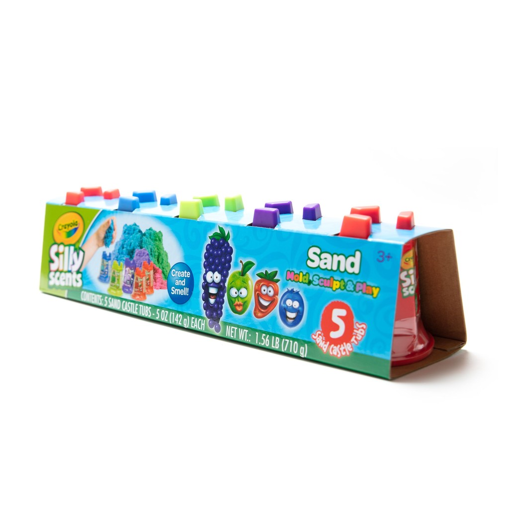 Crayola Silly Scents 5oz 5pk Sand เครโยล่า ทรายหอม ขนาด 5ออนซ์ แพ็ค5ชิ้น A1-2423
