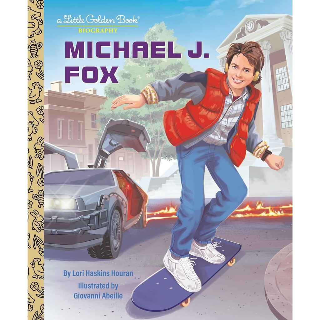 Chulabook|c321|หนังสือ|MICHAEL J. FOX (A LITTLE GOLDEN BOOK BIOGRAPHY) (HC) 9780593898086