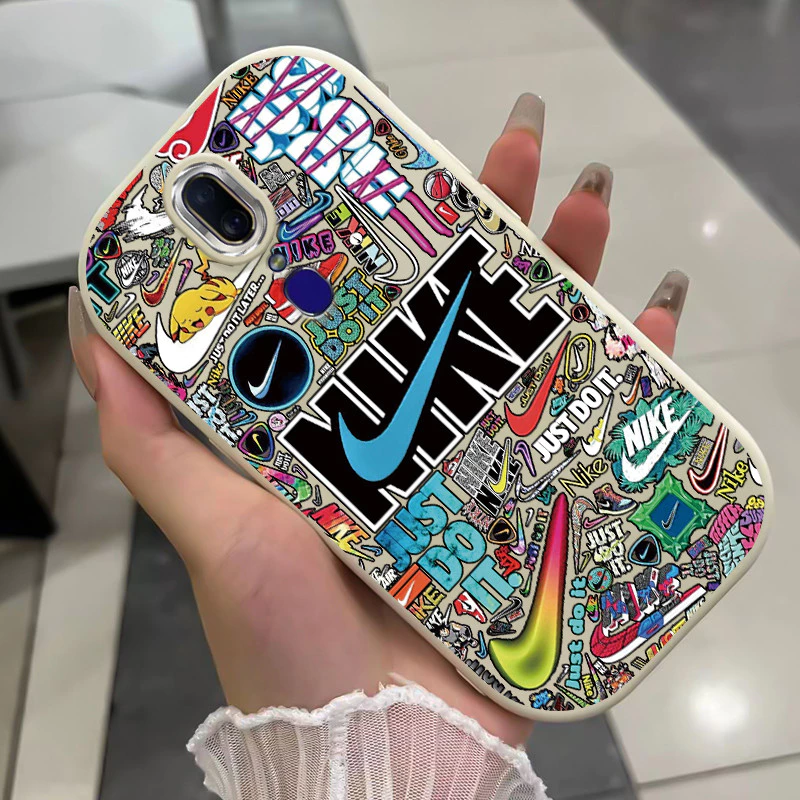 เคสสำหรับ OPPO F11 F11 Pro A9 2019 A9X เคสโทรศัพท์แบรนด์อินเทรนด์กันกระแทกกลมและอ้วน