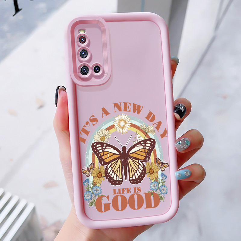 เคสสำหรับ VIVO V19 เคสโทรศัพท์ผีเสื้อกันกระแทก