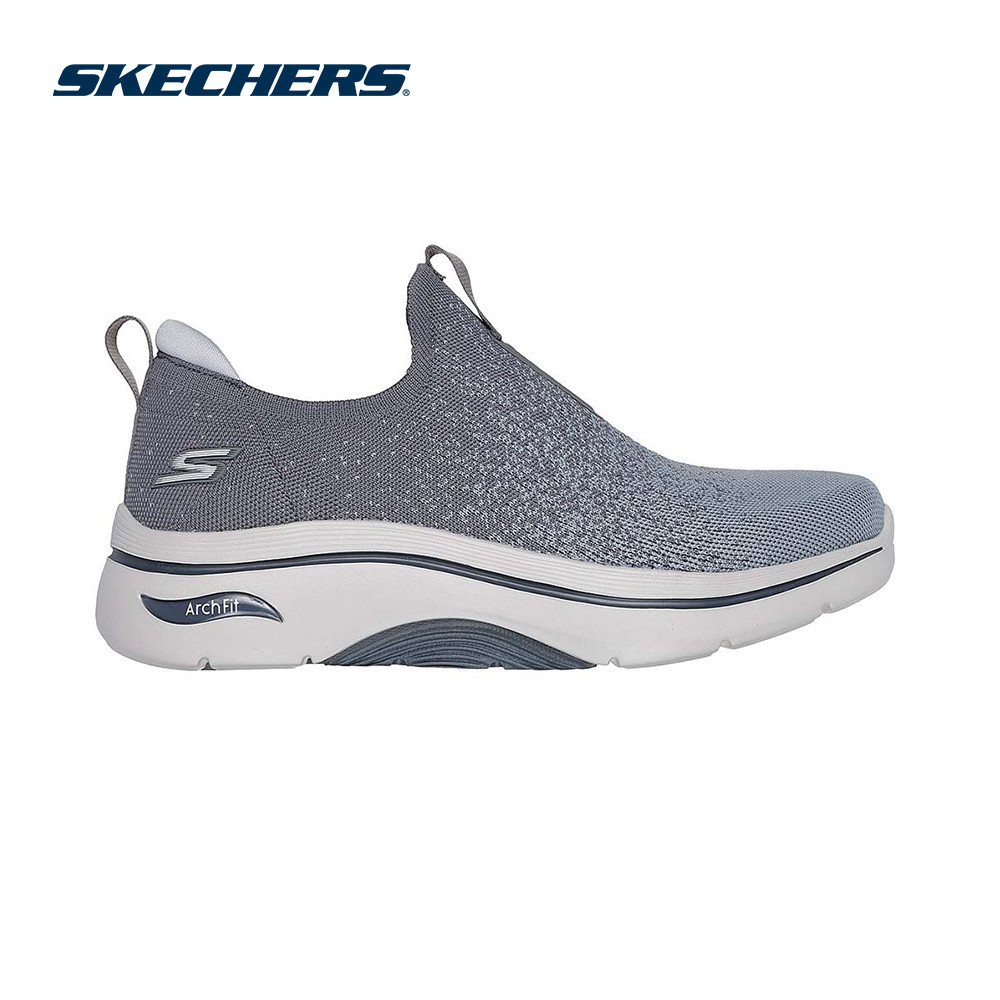 Skechers สเก็ตเชอร์ส รองเท้าผู้ชาย Men Arch Fit GOwalk Arch Fit 2.0 Linear Axis 2.0 Walking Shoes - 