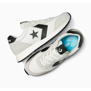 CONVERSE รองเท้าลำลอง พื้นนุ่ม CONVERSE OMEGA TRAINER SEASONAL COLOR OX WHITE/BLACK ผู้ชาย A13323CM_F5WTBK