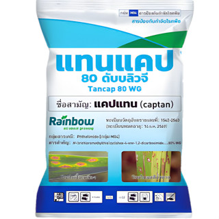 แทนแคป 1 กก. สารป้องกันกำจัดโรคสแคป เน่าดำ ใบจุด รานํ้าค้าง …