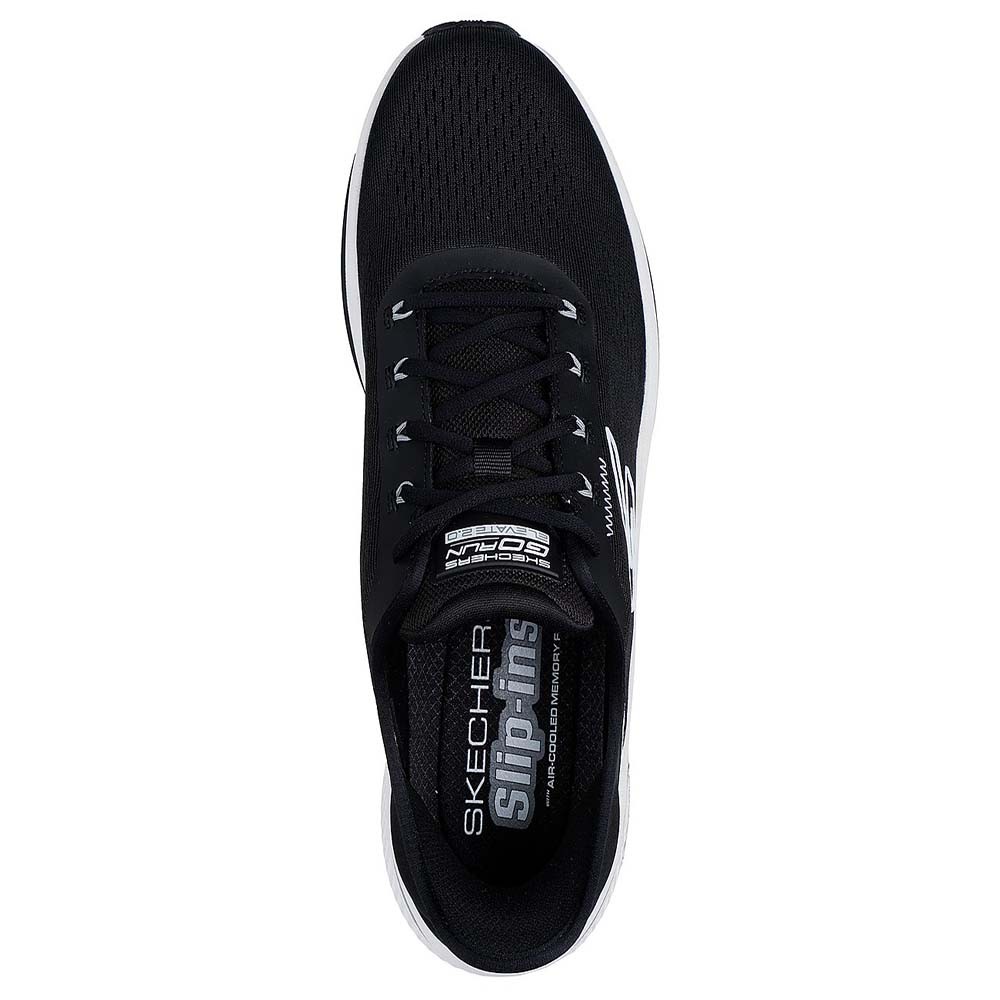 Skechers สเก็ตเชอร์ส รองเท้าผู้ชาย Men Slip-ins Performance GOrun Elevate 2.0 Banyan Shoes - 220853-BKW - รูปที่ 3