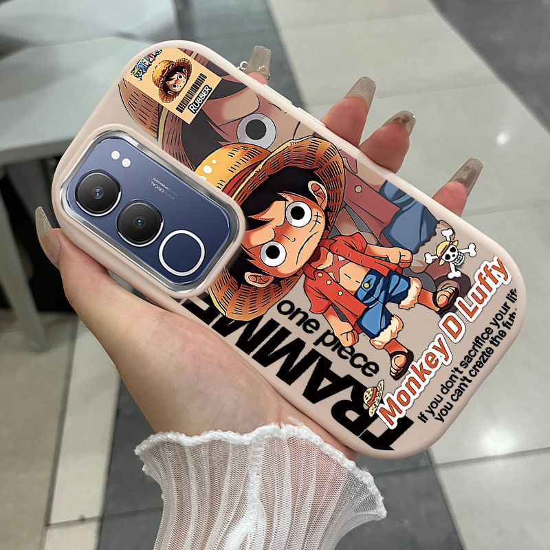 เคสสำหรับ VIVO Y19s Y29 5G เคสโทรศัพท์อะนิเมะนําชายกันกระแทกกลมและอ้วน