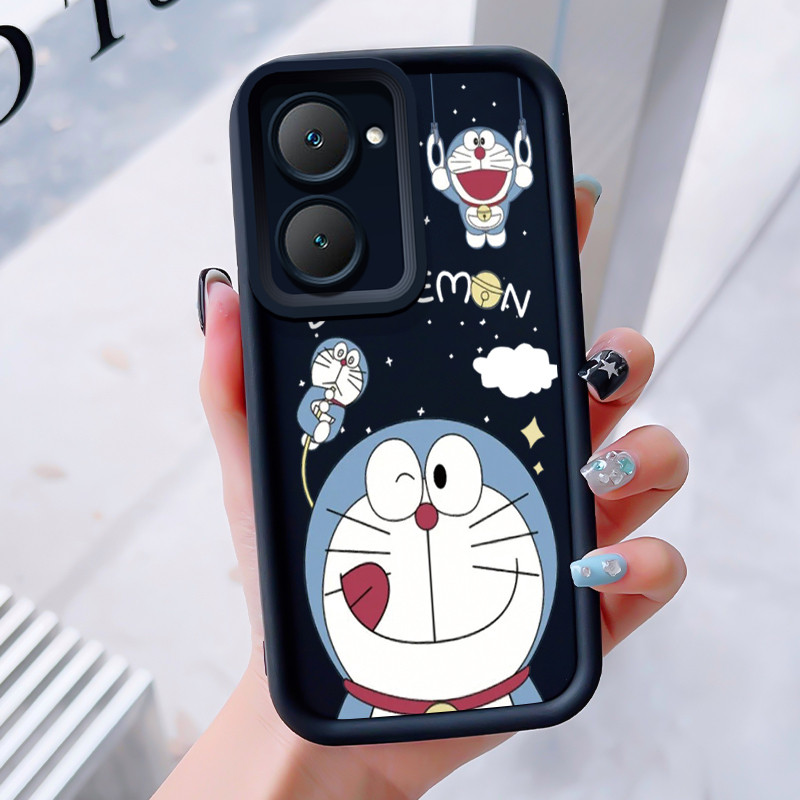 เคสสำหรับ VIVO Y03 Y03T Y18 Y18i Y18e Y18t Y18s Y28e 5G เคสโทรศัพท์แมวสามสีซิลิโคนกันกระแทก