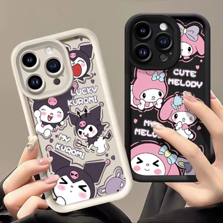 เคสสำหรับ iPhone 6 Plus 6s Plus 7 Plus 8 Plus SE 2020 X Xr Xs Max เคสโทรศัพท์กระต่ายน่ารักสามสีซิลิโคนกันกระแทก