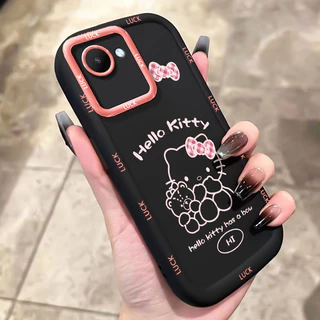 เคสสำหรับ Realme C30 C30s Narzo 50i Prime เคสโทรศัพท์แมวกันกระแทกป้องกันการตก