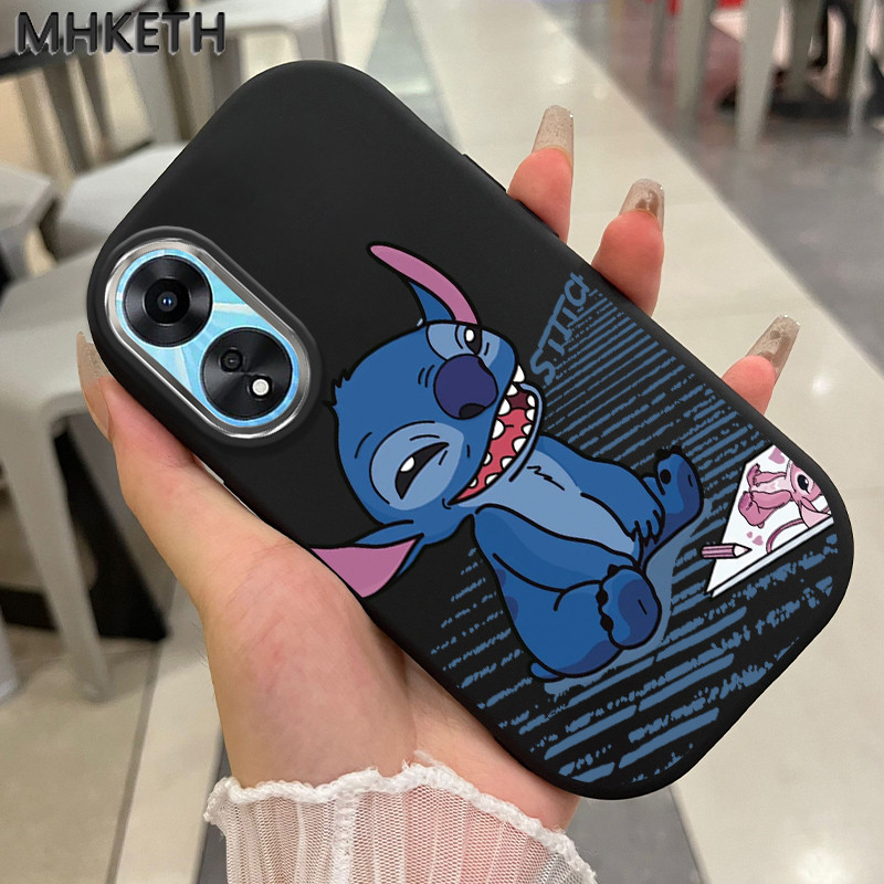 MHKETH เคสสำหรับ OPPO A58 5G A78 5G A58X 5G A1X A2X 5G A58 4G เคสโทรศัพท์มีลายปักลายการ์ตูน