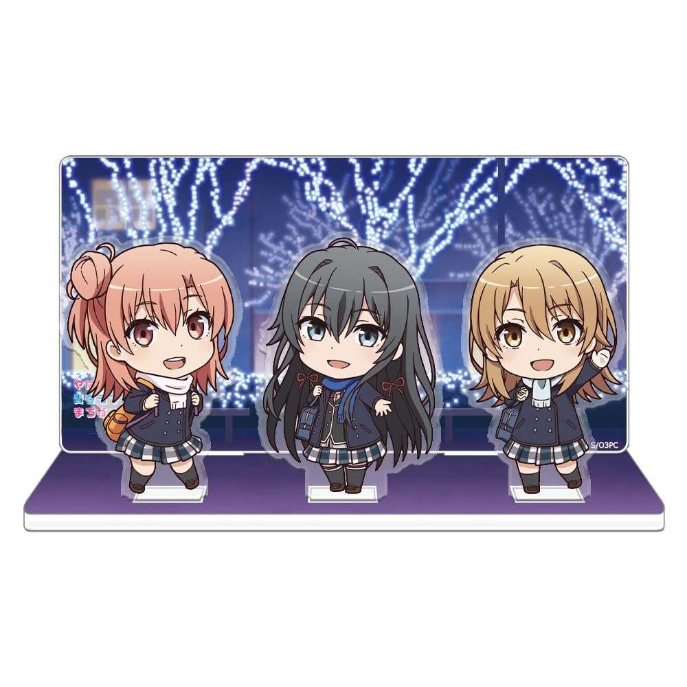 【ส่งตรงจากญี่ปุ่น】 Azu Maker My Teen Romantic Comedy SNAFU Complete Acrylic Diorama B [ยูกิโนะ ยูอิ