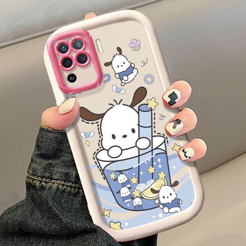 เคสสำหรับ OPPO A94 Reno 5F Reno5 F Reno 5 Lite F19 Pro เคสโทรศัพท์สุนัขกันกระแทกป้องกันการตก
