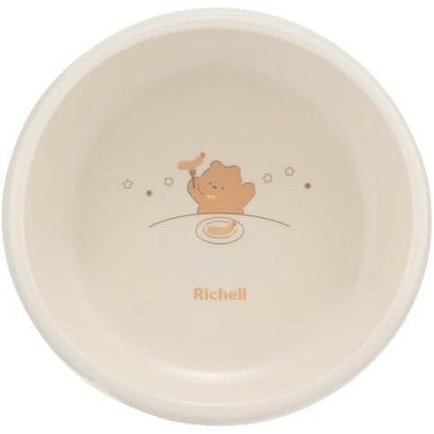 Richell Tri Easy to Scoop Bowl, Small, 1 Pack, 8.8 fl oz (290 ml), 7 Months and UpDirectly from Japa