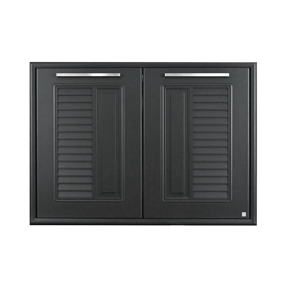 KING บานคู่ซิงค์ NOVA 96x68.8 ซม. สีเทา จัดส่งโดย HomePro