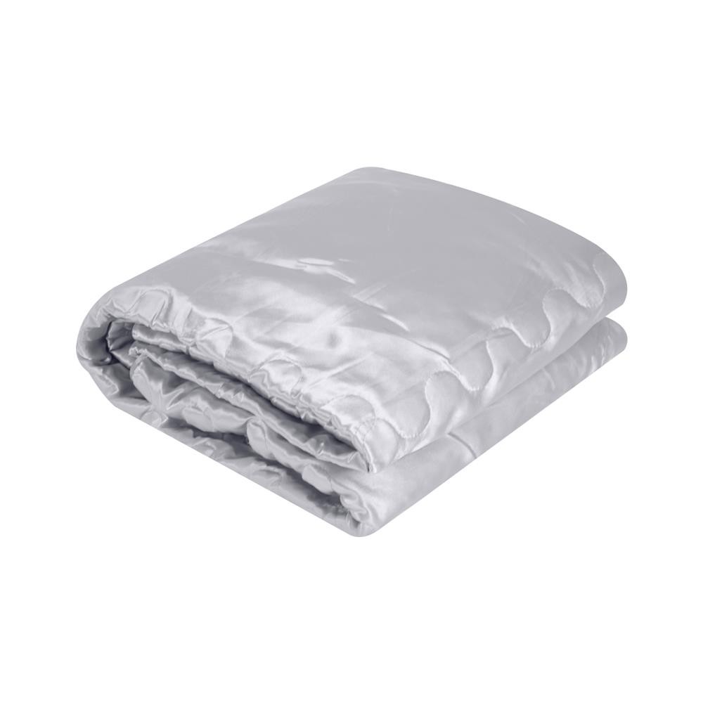 HOME LIVING STYLE ผ้านวม LAVISH 60X80นิ้ว สี SILVER GREY จัดส่งโดย HomePro