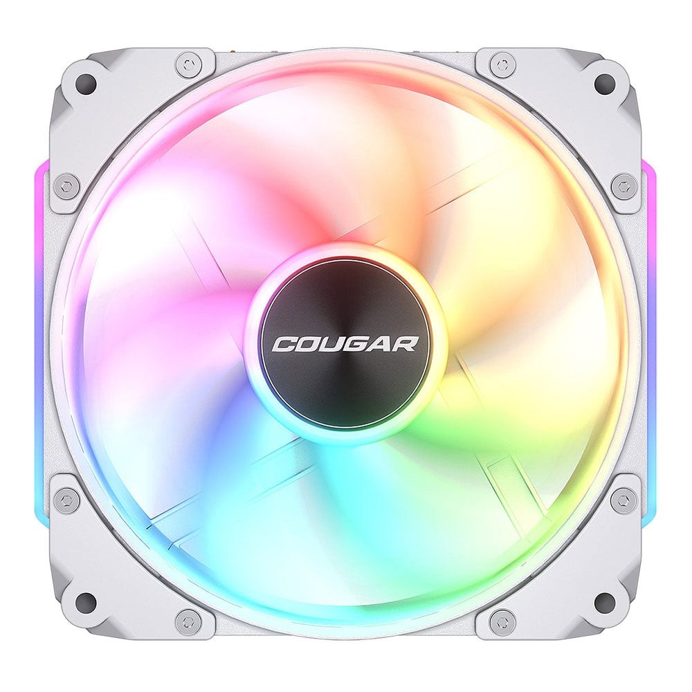 พัดลมเคส CASE FAN (พัดลมเคส) COUGAR APOLAR 120 ARGB 3-PACK WHITE