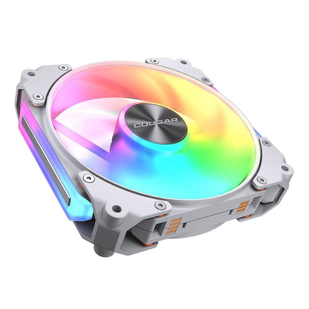 พัดลมเคส CASE FAN (พัดลมเคส) COUGAR APOLAR 120 ARGB WHITE