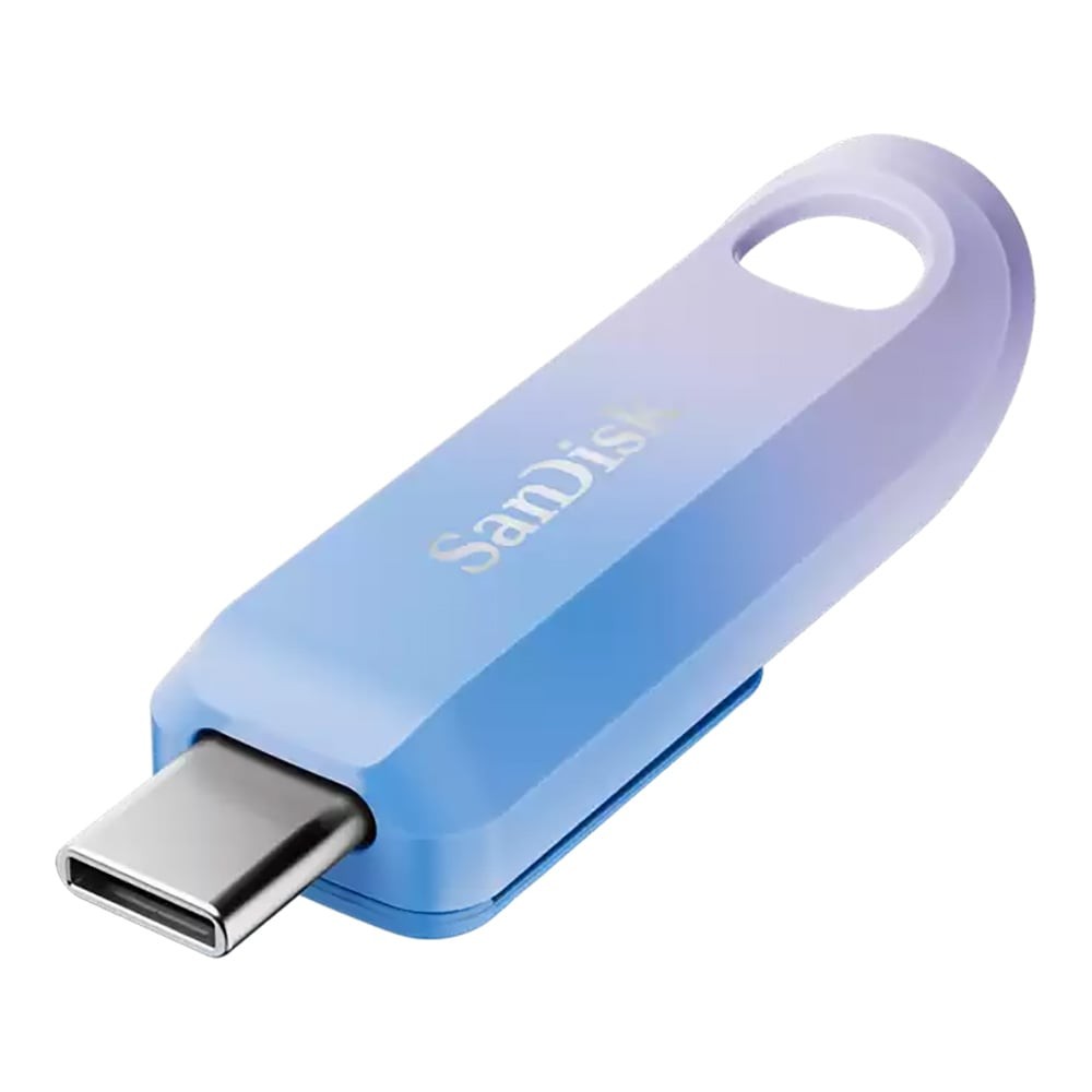 แฟลชไดรฟ์ 512 GB FLASH DRIVE (แฟลชไดร์ฟ) SANDISK CREATOR USB-C - BLUE (SDCZ75C-512G-G46)